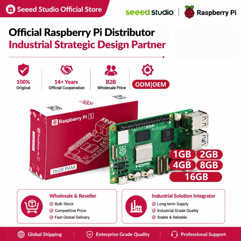 Produkt hurtowy Oryginalny zes – Raspberry Pi 5 8Gb Board recenzja i cena